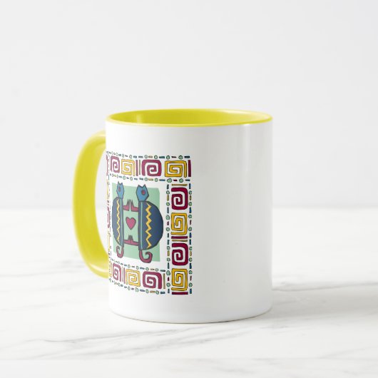 liefdesschildpad mok (Voorkant links)