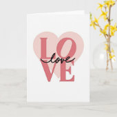 Liefdesscript Hartkaart Kaart (Gele Bloem)