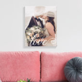 Liefdesscript trouwcanvas canvas afdruk (Insitu (Woonkamer))