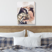 Liefdesscript trouwcanvas canvas afdruk (Insitu (Slaapkamer))