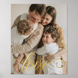 Liefdesscriptie Familie Folie Prints
