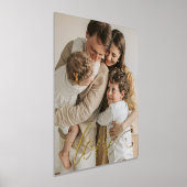 Liefdesscriptie Familie Folie Prints (Laagn)