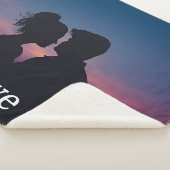 Liefdesscriptie Huwelijksfotokado Sherpa Deken (3/4)