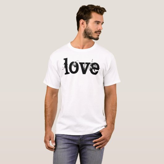 liefdesshirt t-shirt (Voorkant volledig)