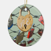 Liefdesslot Keramisch Ornament (Links)