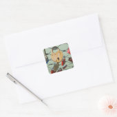 Liefdesslot Vierkante Sticker (Envelop)