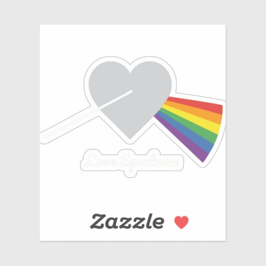 Liefdesspectrum Sticker (Vel)