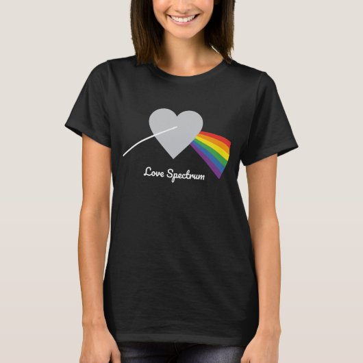 Liefdesspectrum T-shirt (Voorkant)