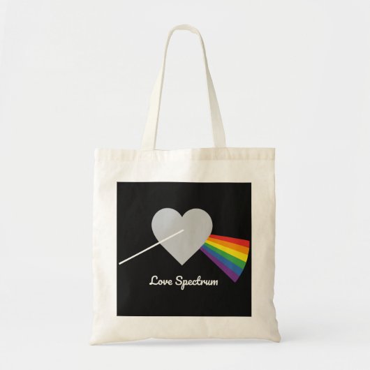 Liefdesspectrum Tote Bag (Voorkant)