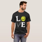 liefdesspel tennis t-shirt (Voorkant volledig)