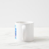 ...liefdesstation...kunst van Jutta Gabriel... Espresso Kop (Achterkant)