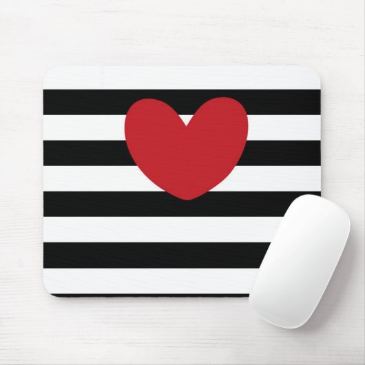 liefdesstrepen muismat (Met muis)