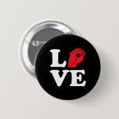 Liefdessymbool ASL Ronde Button 5,7 Cm (Voorkant /achterkant)