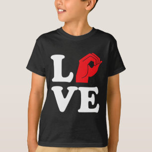 Liefdessymbool Asl T-shirt