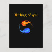 Liefdessymbool- Briefkaart (Voorkant)