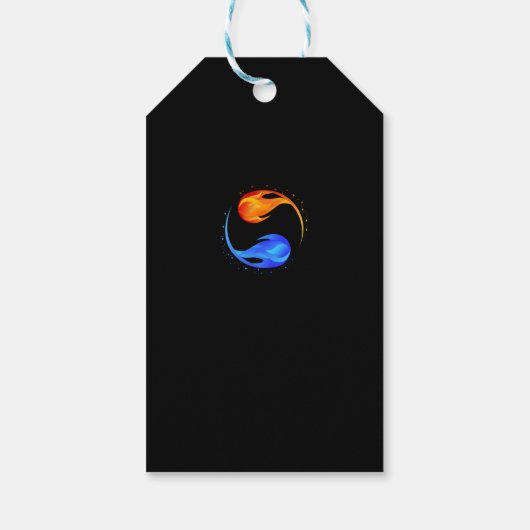 Liefdessymbool Cadeaulabel (Achterkant)