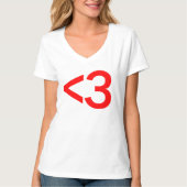 liefdessymbool t-shirt (Voorkant)