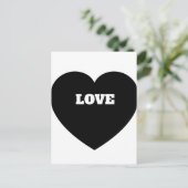 Liefdesteken Briefkaart (Staand voorkant)
