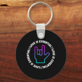 Liefdesteken Disability Awareness Sleutelhanger (Voorkant)