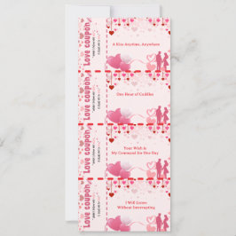 Liefdestekens Feestdagenkaart