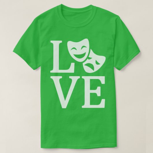 Liefdestheater 1 t-shirt (Design voorkant)
