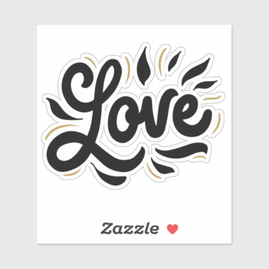 Liefdesticker Sticker (Vel)