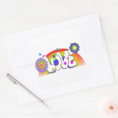 Liefdestickers Vierkante Sticker (Envelop)