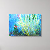 liefdestuin rond doek canvas afdruk (Voorkant)