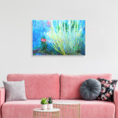 liefdestuin rond doek canvas afdruk (Insitu (Woonkamer))