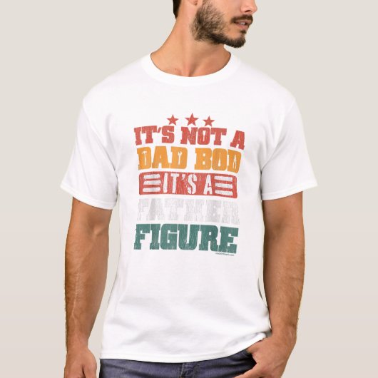 Liefdesvader figuur Vaderdag T-shirt (Voorkant)