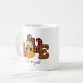 Liefdesvalknoedel gepersonaliseerd koffiemok (Voorkant links)