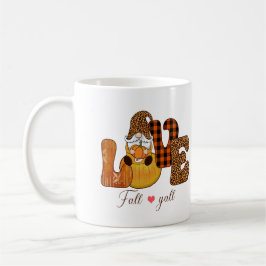 Liefdesvalknoedel gepersonaliseerd koffiemok