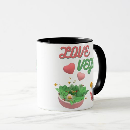 liefdesvegan mok (Voorkant rechts)