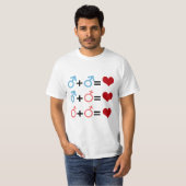 LIEFDESVERGELIJKING T-SHIRT (Voorkant volledig)