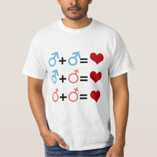 LIEFDESVERGELIJKING T-SHIRT