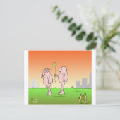 liefdesverhaal 2B Briefkaart (Staand voorkant)