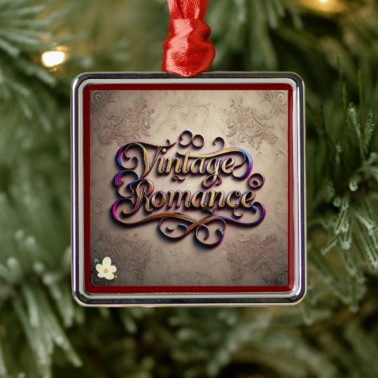 " liefdesverhaal" metalen ornament (Boom)