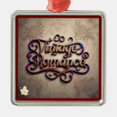 " liefdesverhaal" metalen ornament (Voorkant)