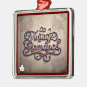 " liefdesverhaal" metalen ornament (Links)