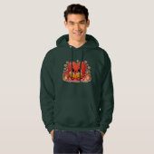 Liefdesverhalen beginnen in het hart hoodie (Voorkant volledig)
