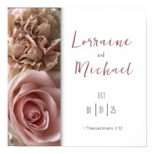 Liefdesverklaring Bord Roze Rozenvierkant Poster