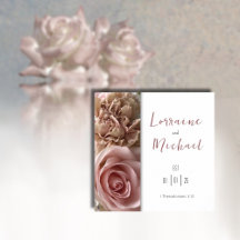 Liefdesverklaring Bord Roze Rozenvierkant Poster