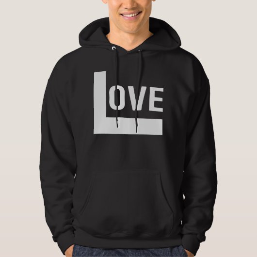 Liefdesverklaring Hoodie (Voorkant)