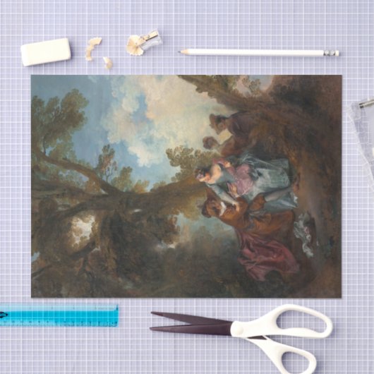 Liefdesverklaring van Nicolas Lancret Tissuepapier (Craft)