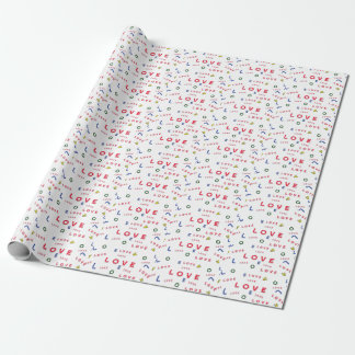 liefdesverpakkingspapier cadeaupapier