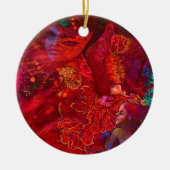 liefdesversiering keramisch ornament (Voorkant)