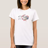 liefdesvis t-shirt (Voorkant)
