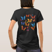 liefdesvlinder t-shirt (Achterkant)