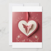 Liefdesvlinder uitnodiging (Achterkant)