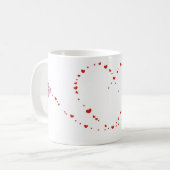 Liefdesvlucht Koffiemok (Voorkant links)